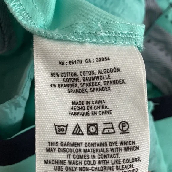 Anthropologie Teal Ankle Pants - Picture 11 of 12